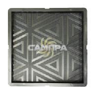 форма для тротуарной плитки С14 Квадрат Треугольник