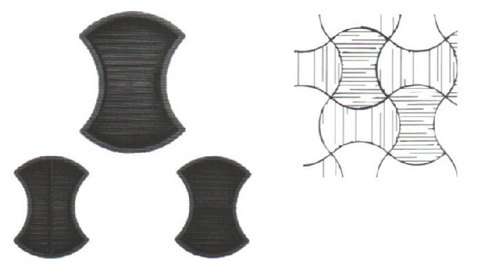 Форма тротуарной плитки Пазл фото 1