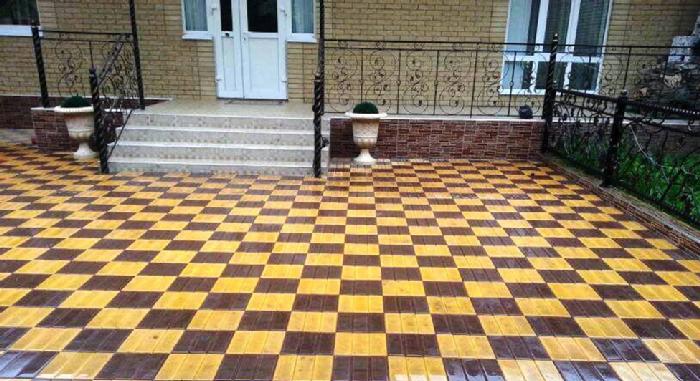 Форма для тротуарной плитки 72/14 3 доски фото 3